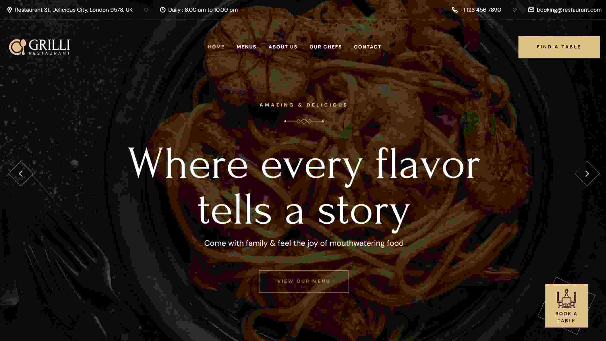 Foody Website
